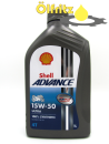 Shell Advance Ultra 4T 15W-50 Motorradöl 1l